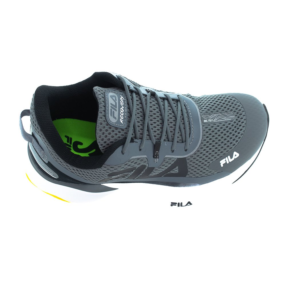Tênis Masculino Fila Recovery - Cinza Cinza 5