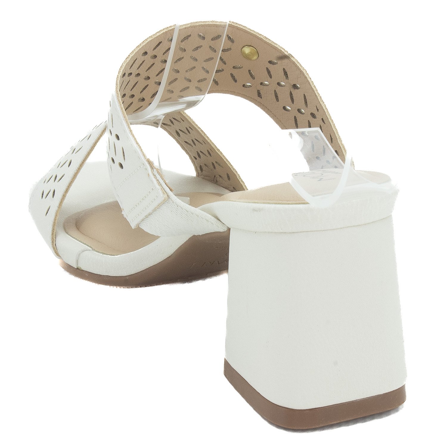 Tamanco Feminino Modare 7172.126 - Branco Branco 3