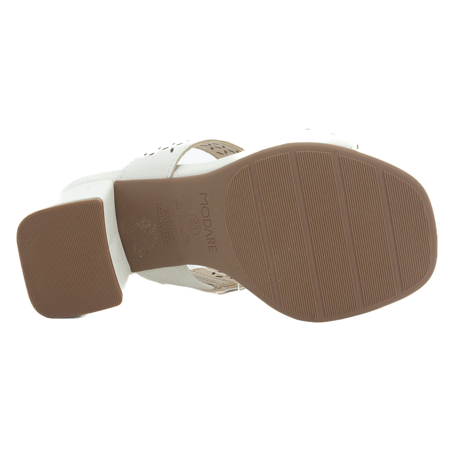 Tamanco Feminino Modare 7172.126 - Branco Branco 4