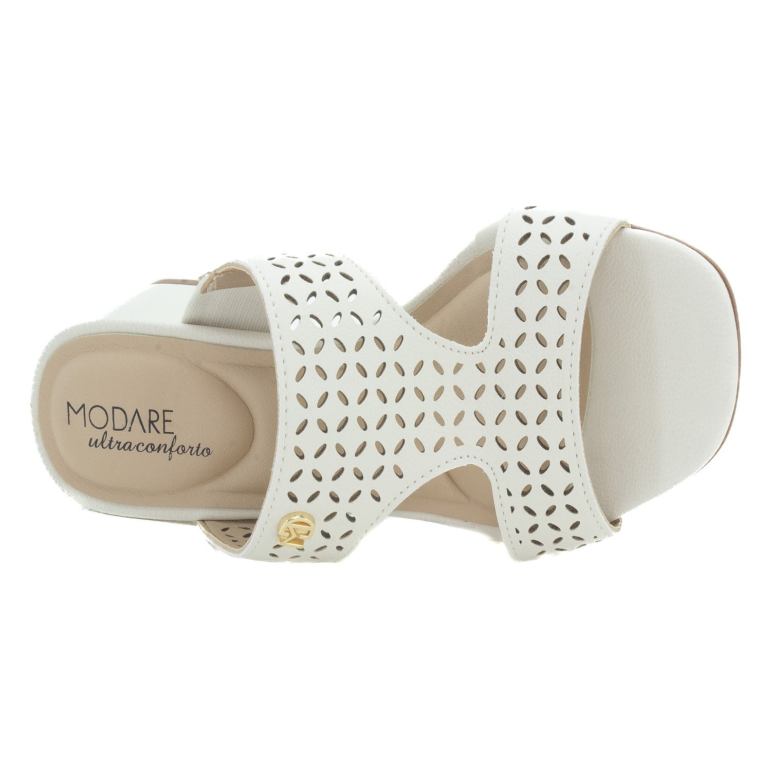 Tamanco Feminino Modare 7172.126 - Branco Branco 5