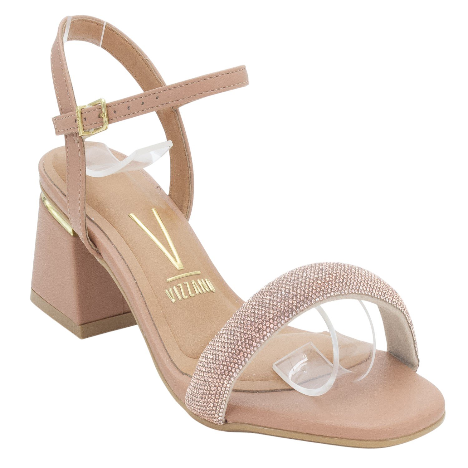 Sandália Feminina Vizzano 6428.139 - Ouro Rosado Dourado 2