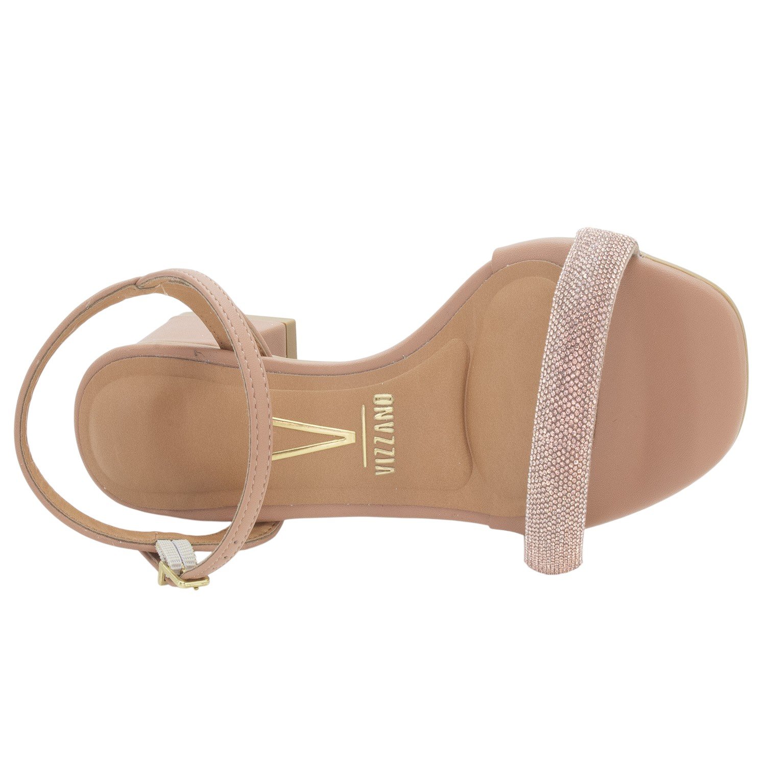 Sandália Feminina Vizzano 6428.139 - Ouro Rosado Dourado 5
