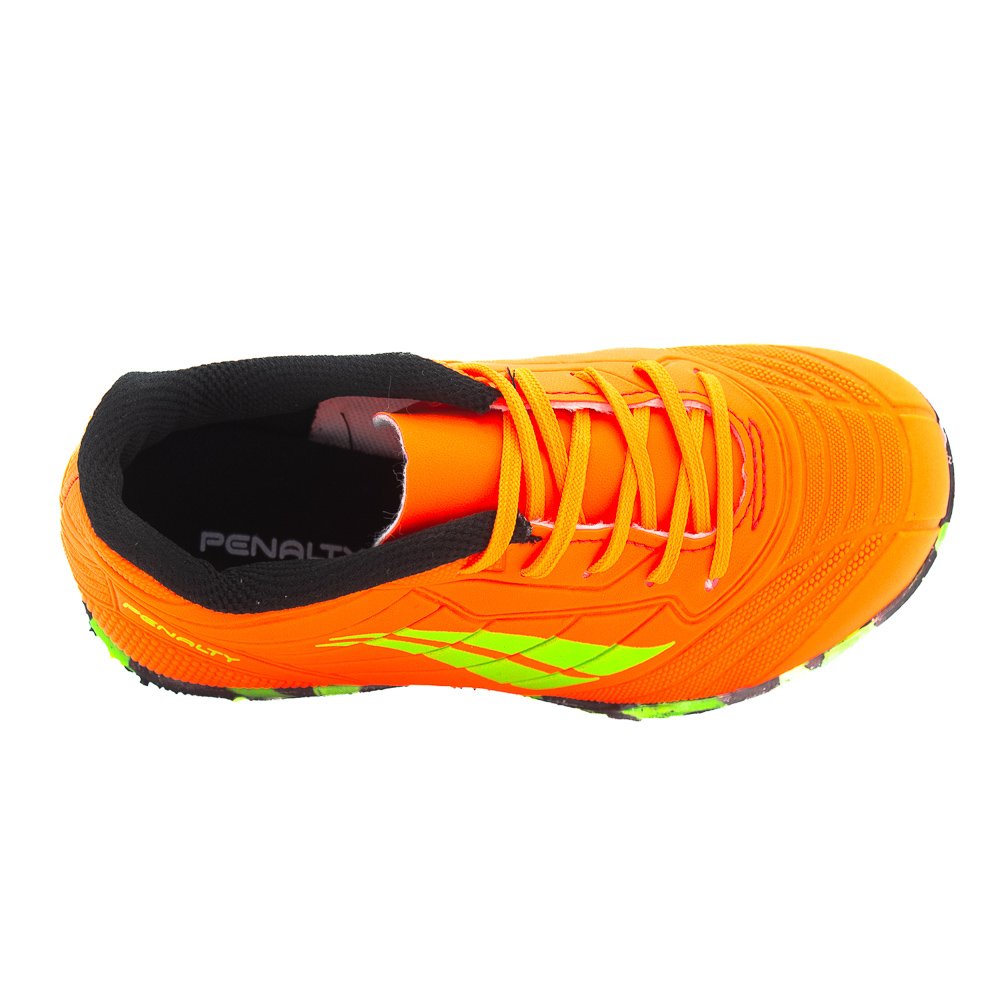 Chuteira Society Infantil Menino Penalty Matis Xxi - Laranja Laranja 5