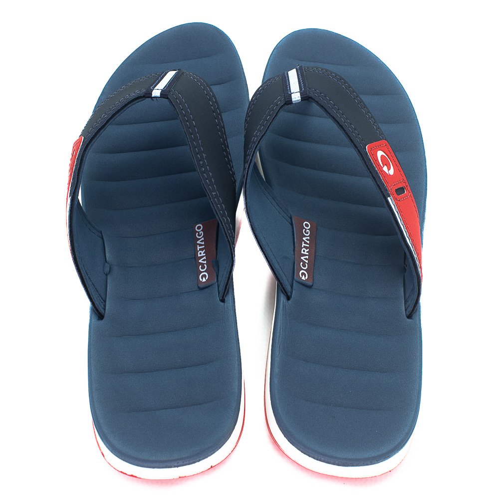 Chinelo Masculino Cartago Malaga - Azul Azul 3