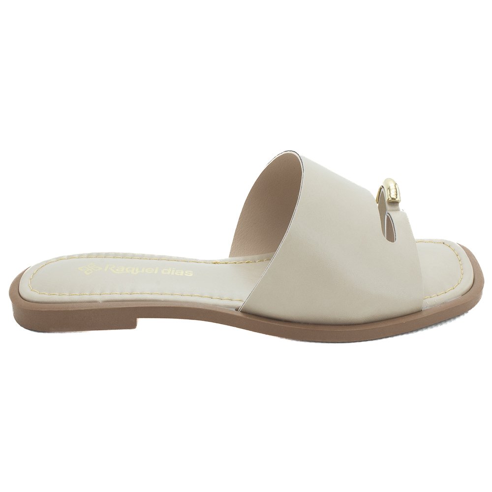 Rasteira Feminina Raquel Dias 951944 - Off White