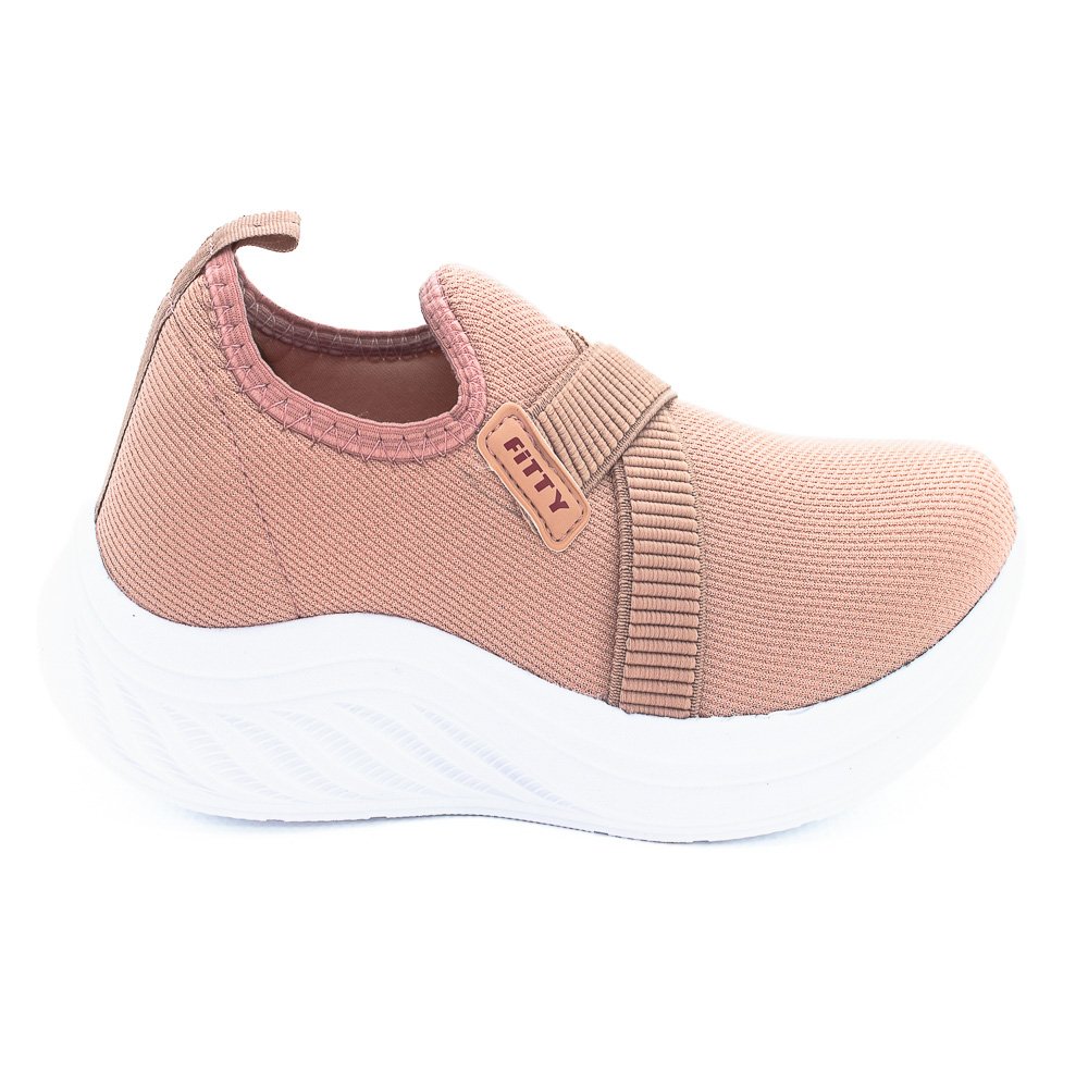 Tênis Feminino La Fitty 1043-Ly - Rose