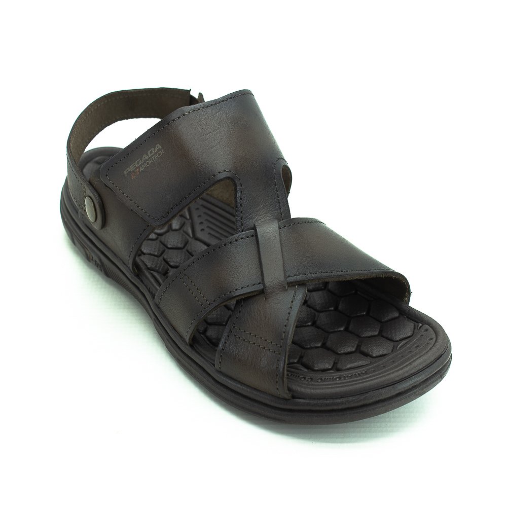Sandália Masculina Pegada 133304-02 - Marrom Marrom 2