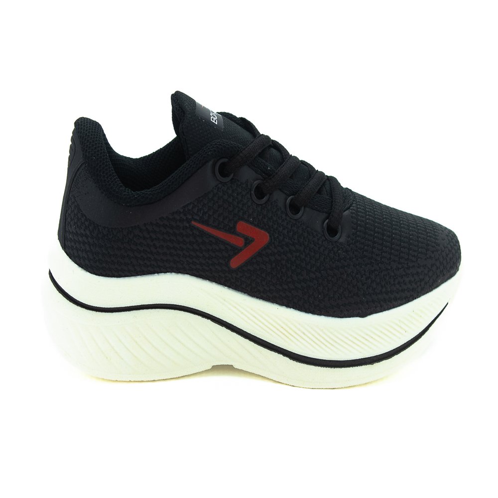 Tênis Infantil Menino Box 200 Bk2010 - Preto