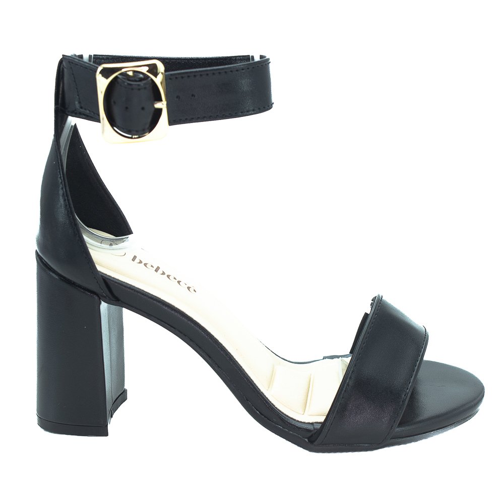 Sandália Feminina Bebecê T6059-500 - Preto