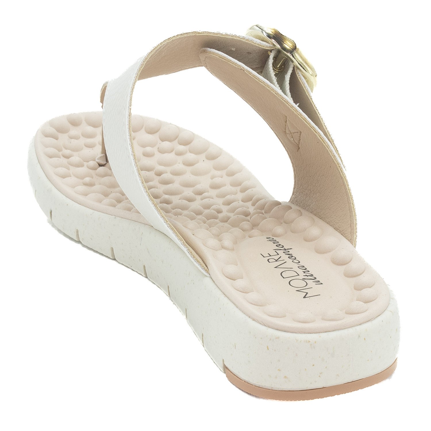 Tamanco Feminino Modare 7162.227 - Branco Branco 3