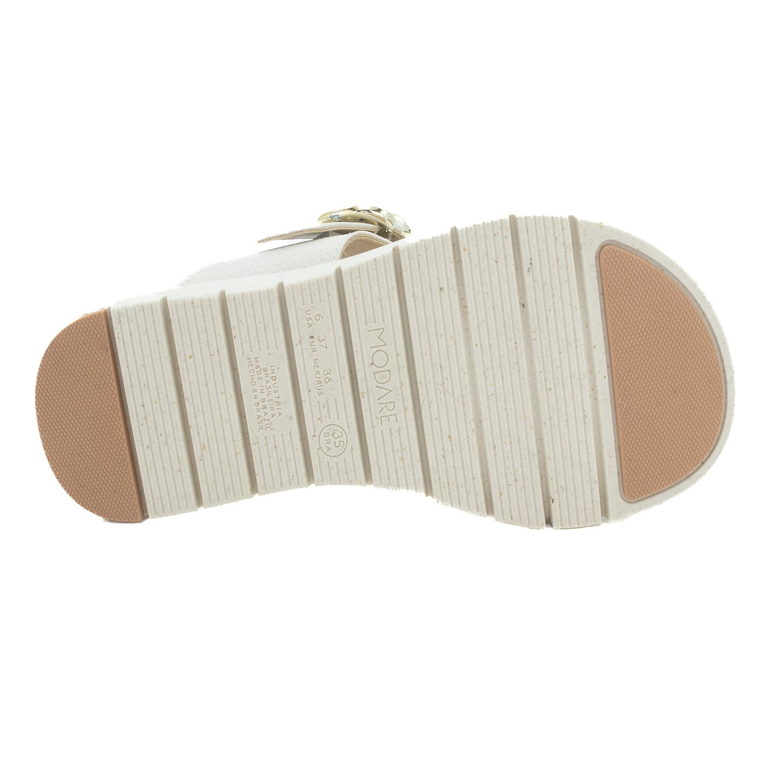 Tamanco Feminino Modare 7162.227 - Branco Branco 4