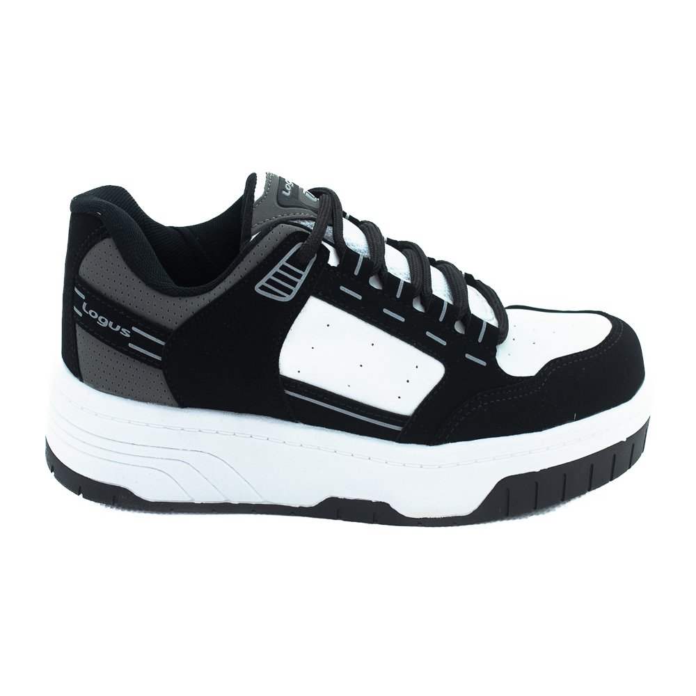 Tênis Masculino Logus 22570-P - Branco