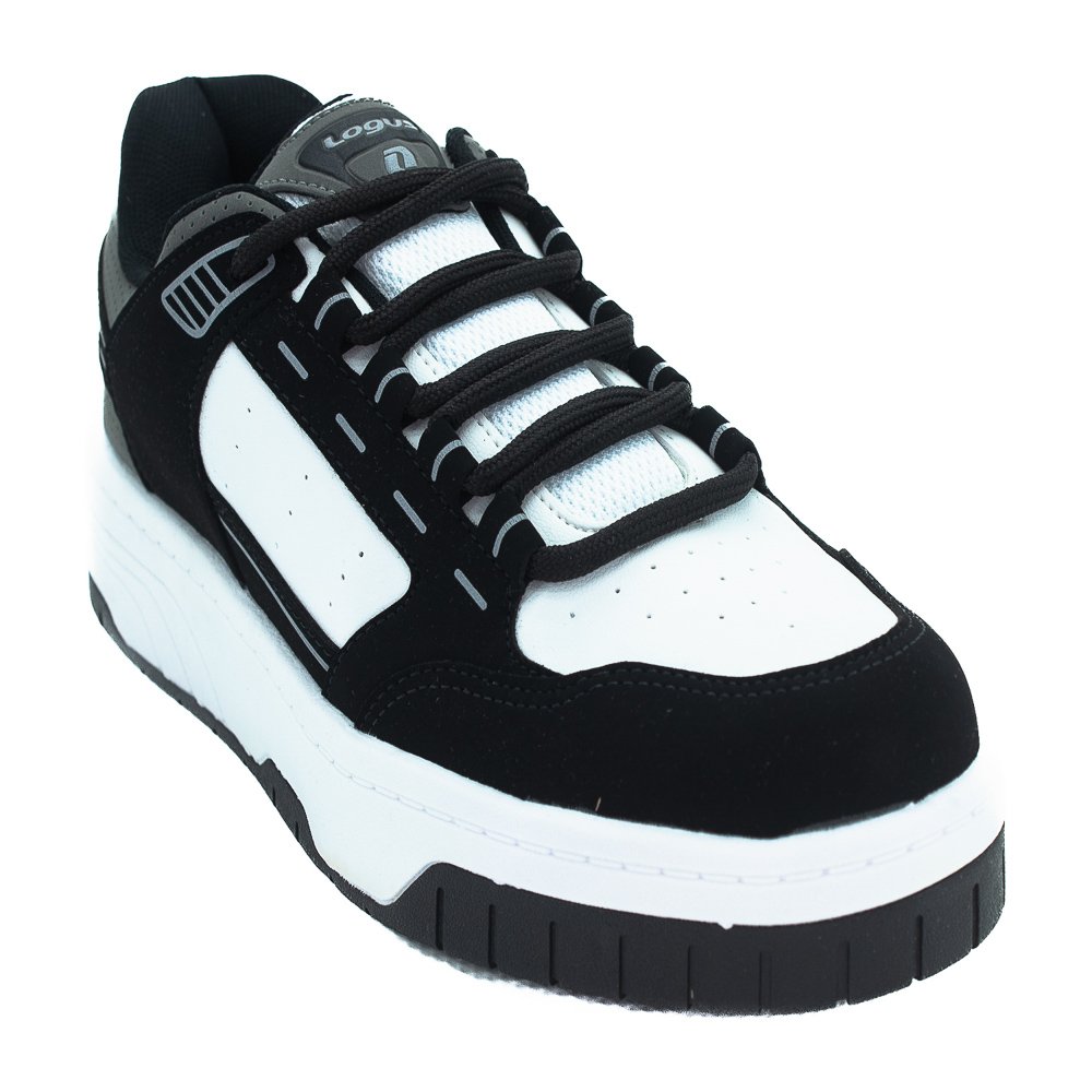 Tênis Masculino Logus 22570-P - Branco Branco 2