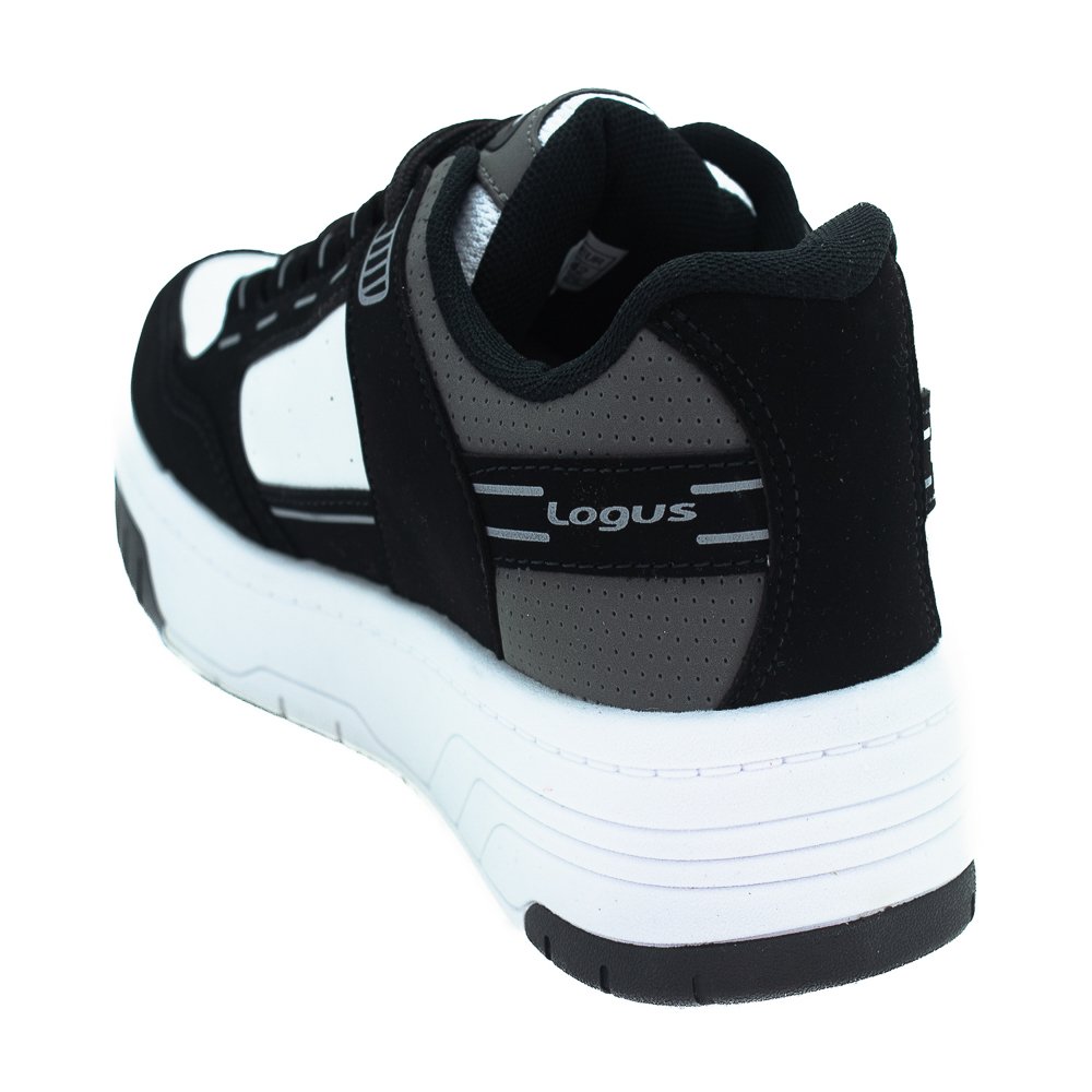 Tênis Masculino Logus 22570-P - Branco Branco 3