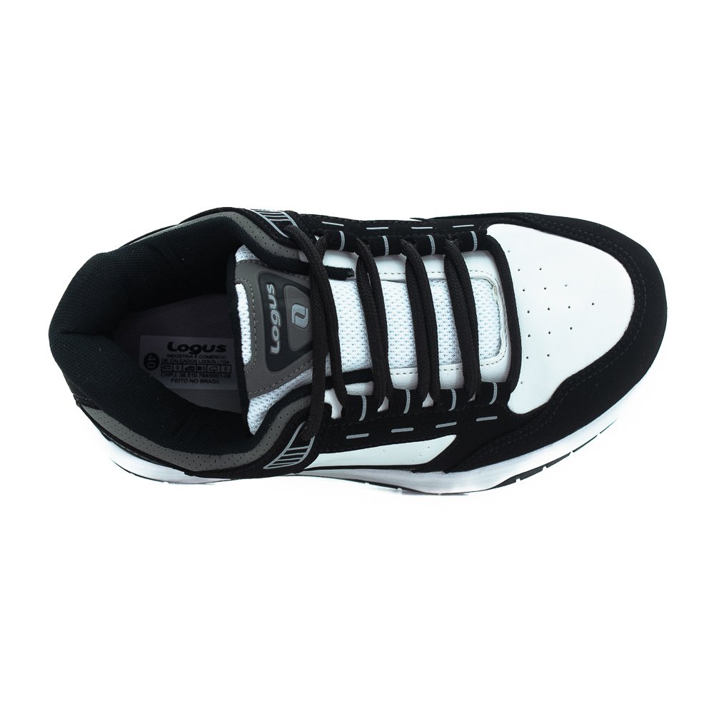 Tênis Masculino Logus 22570-P - Branco Branco 5