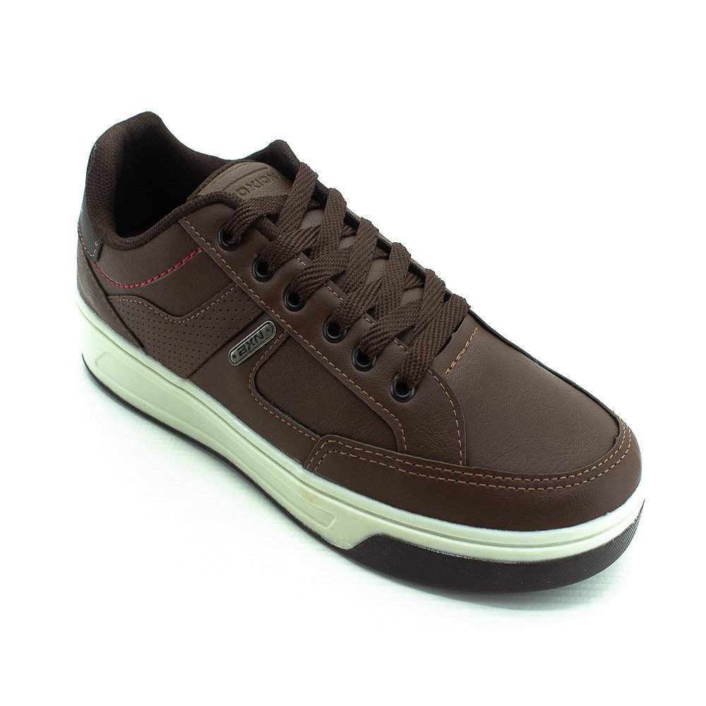 Sapatênis Masculino Boxion 5140 - Marrom Marrom 2