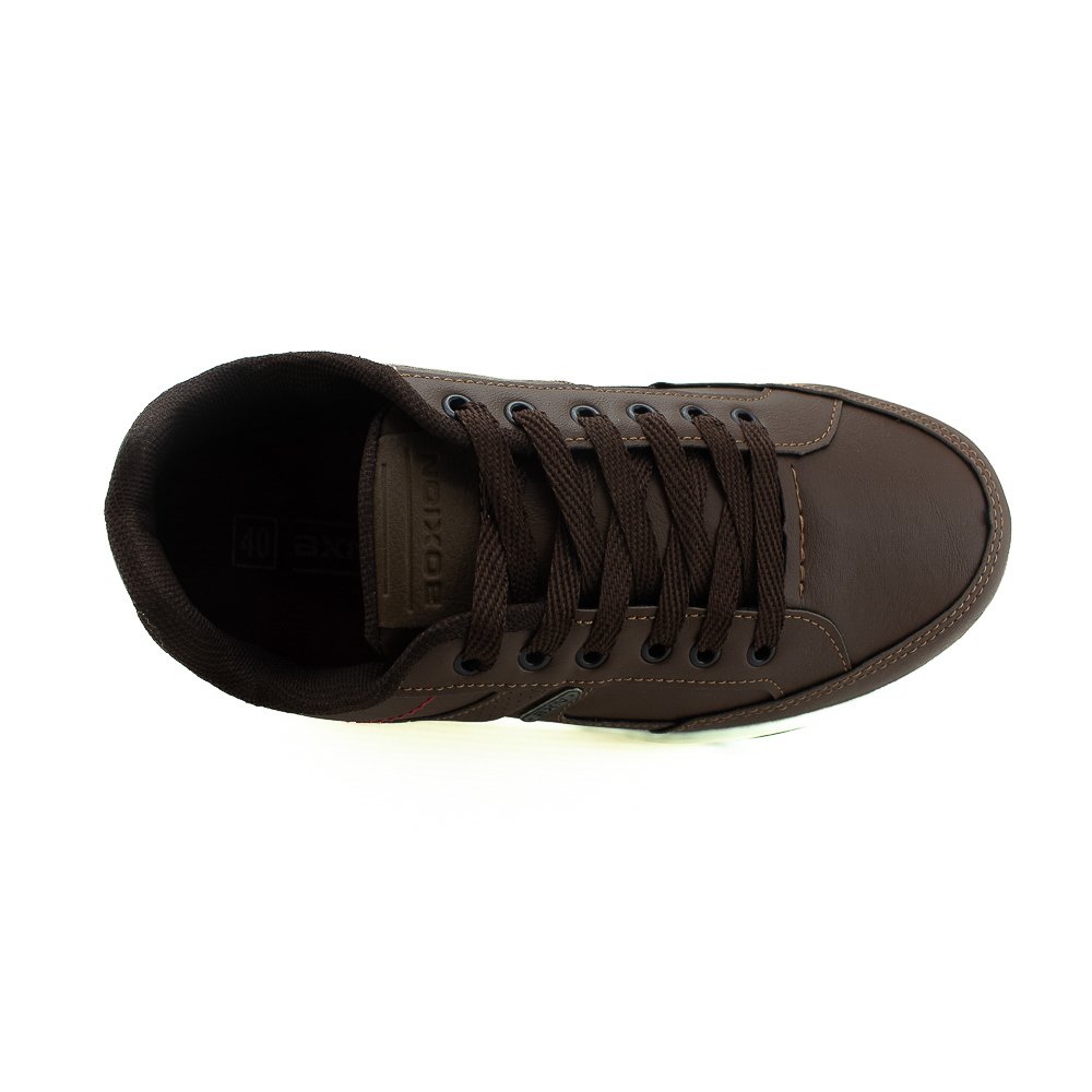 Sapatênis Masculino Boxion 5140 - Marrom Marrom 5