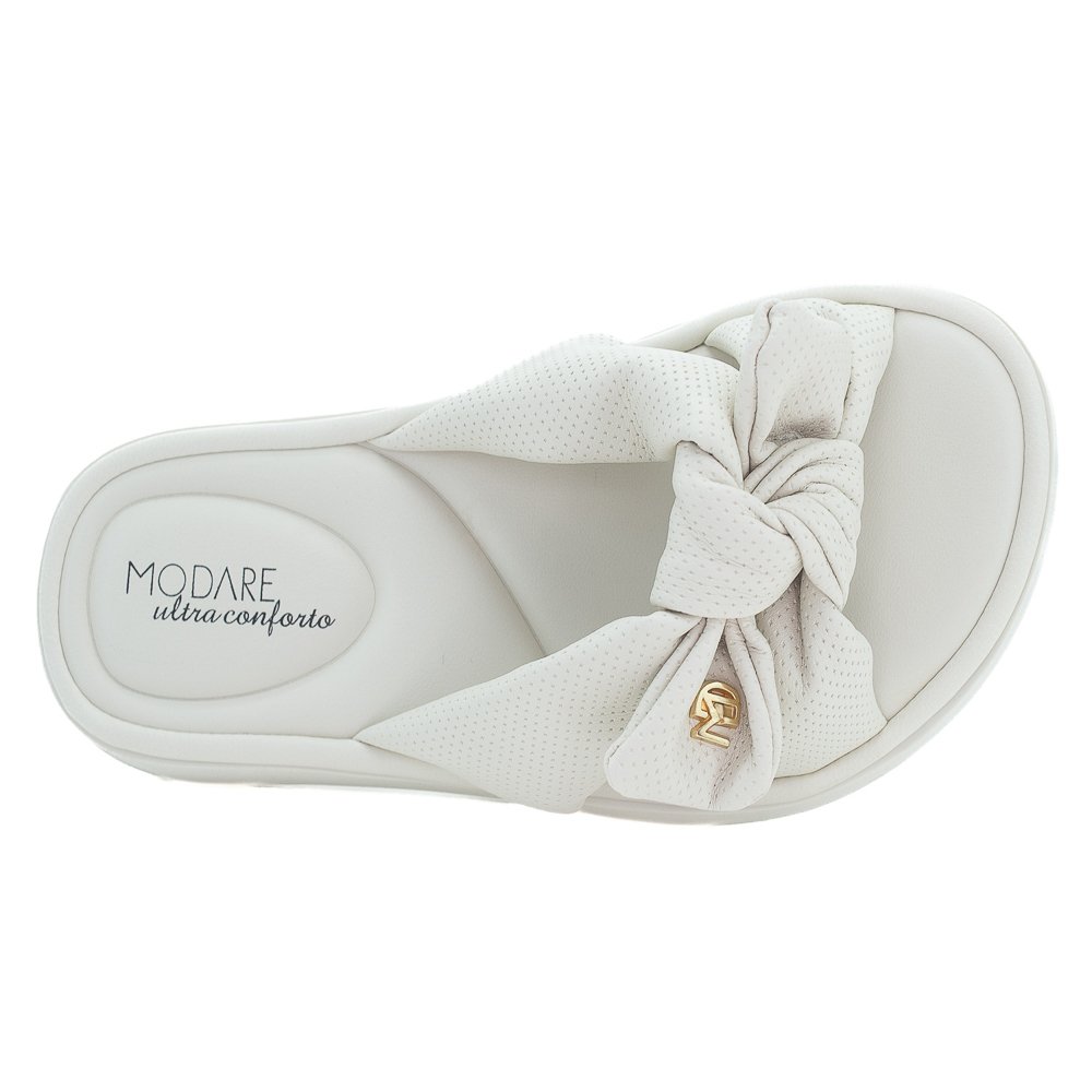 Tamanco Feminino Modare 7208.101 - Branco Branco 5