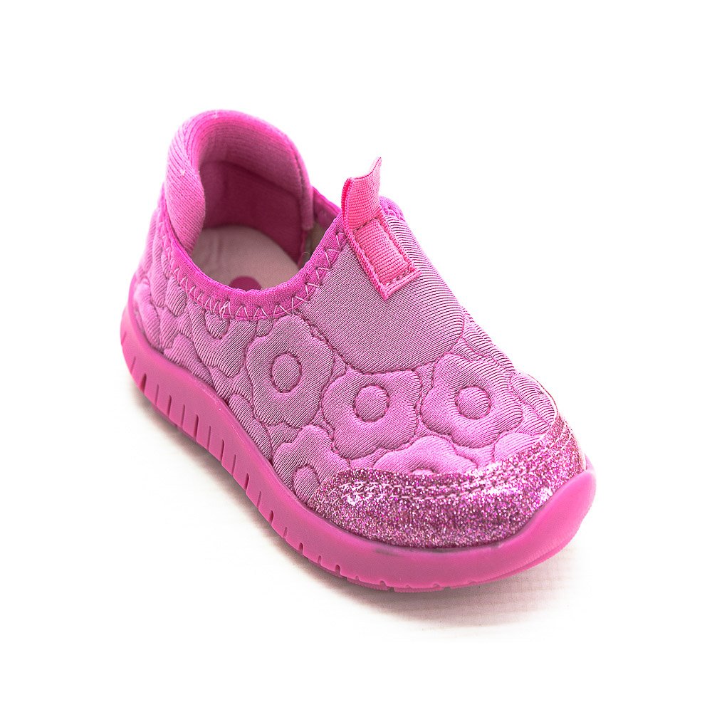 Tênis Infantil Menina Molekinha 2736.102 - Rosa Rosa 2