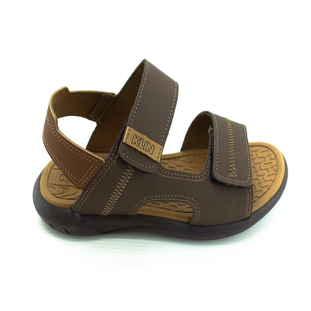 Sandália Infantil Menino Klin Urban - Marrom
