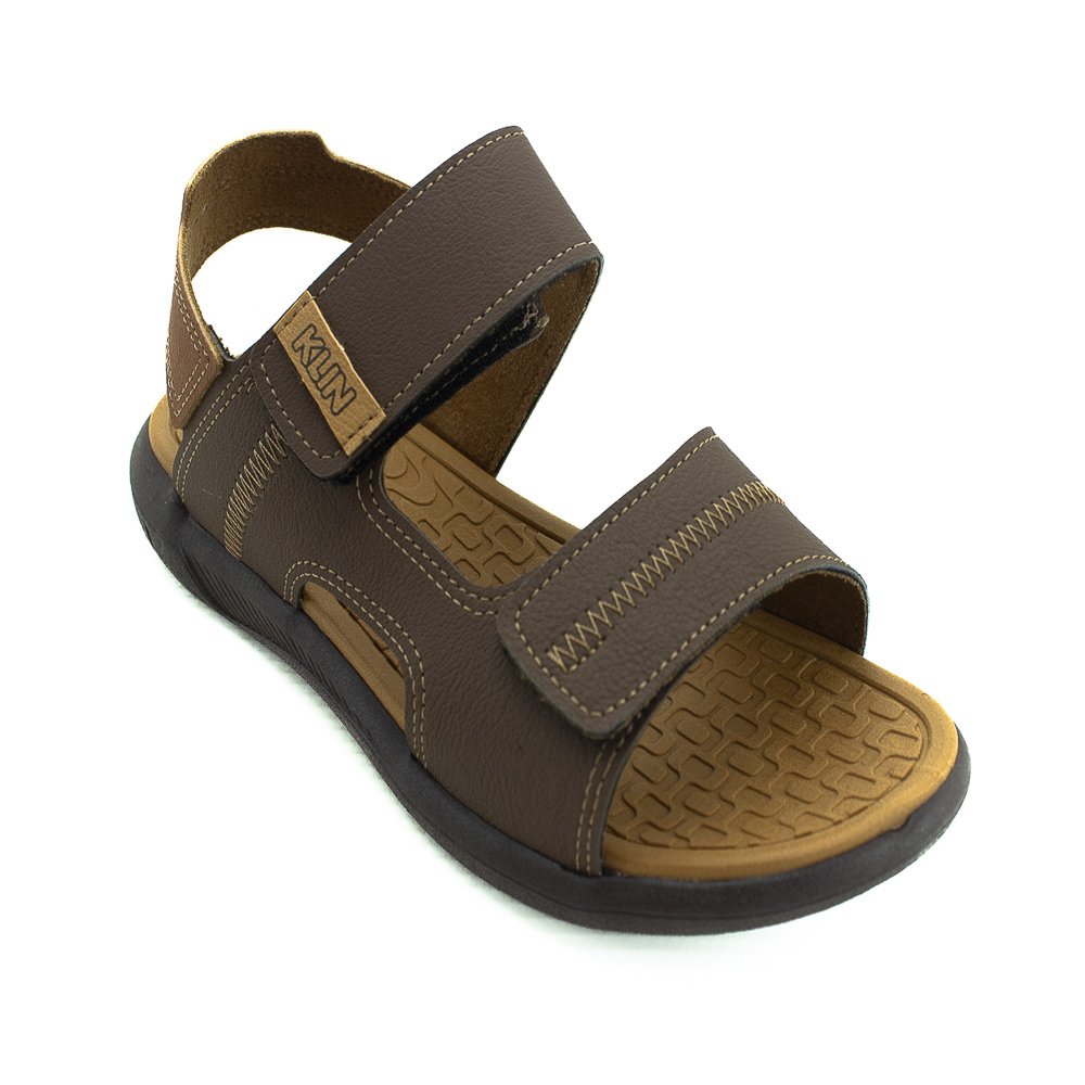 Sandália Infantil Menino Klin Urban - Marrom Marrom 2