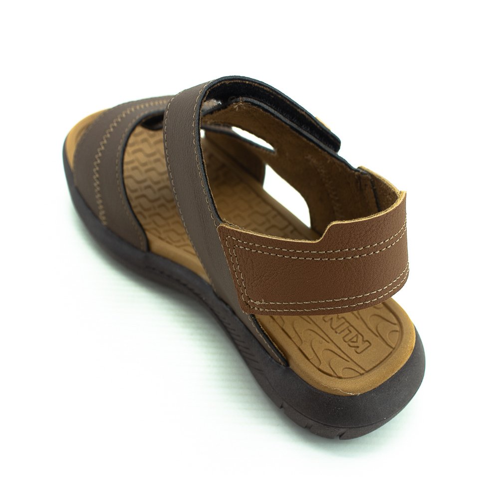 Sandália Infantil Menino Klin Urban - Marrom Marrom 4