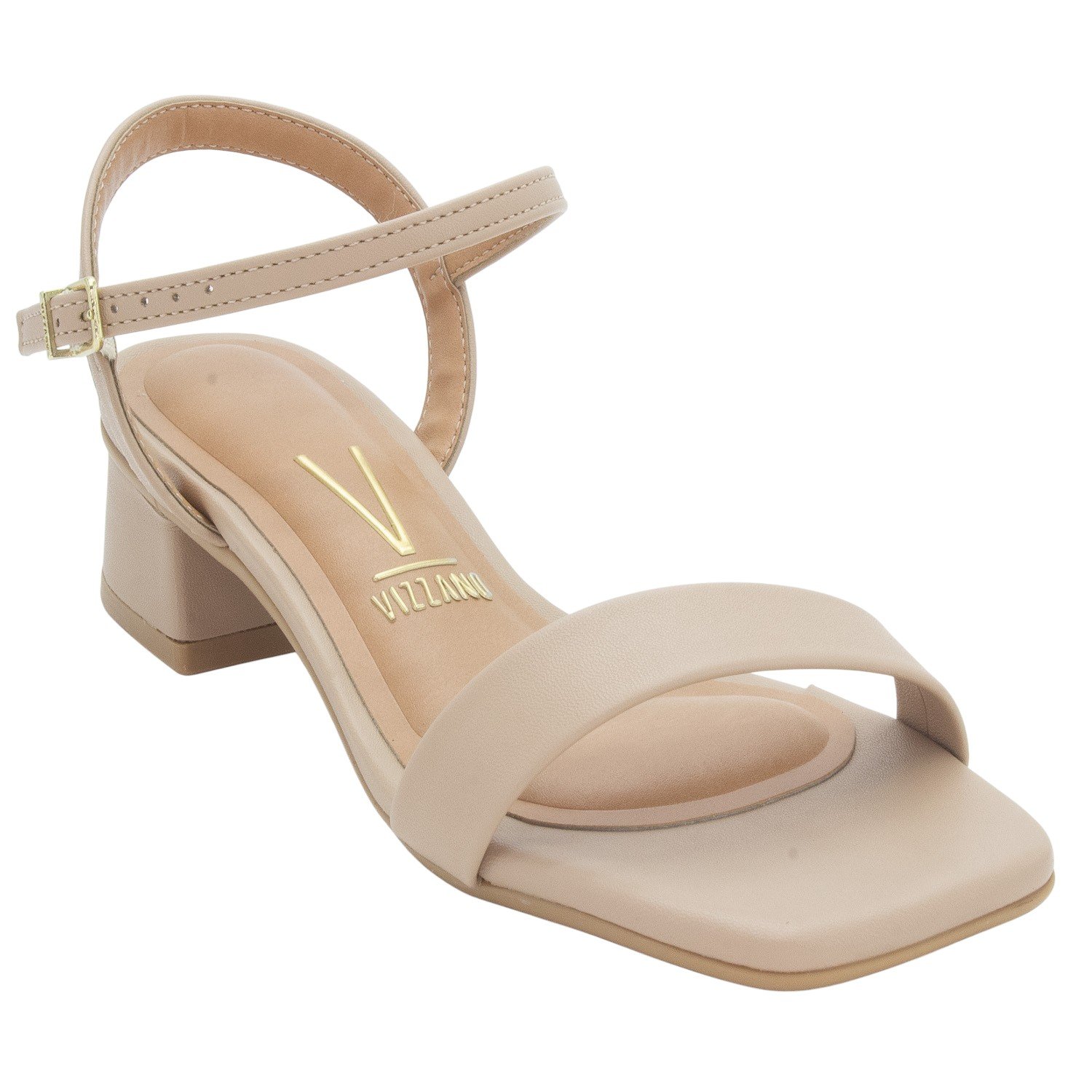 Sandália Feminina Vizzano 6454.111 - Bege Bege 2