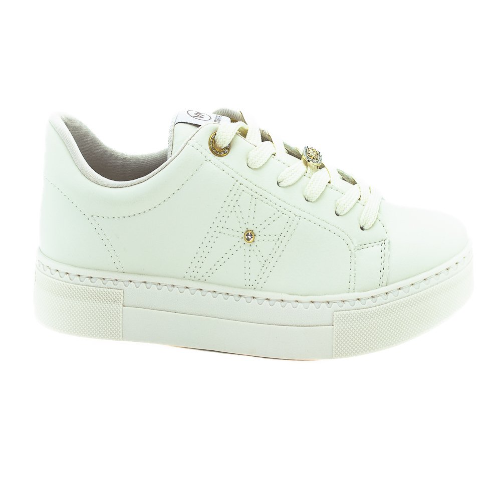 Tênis Feminino Via Marte 138.005-04 - Off White