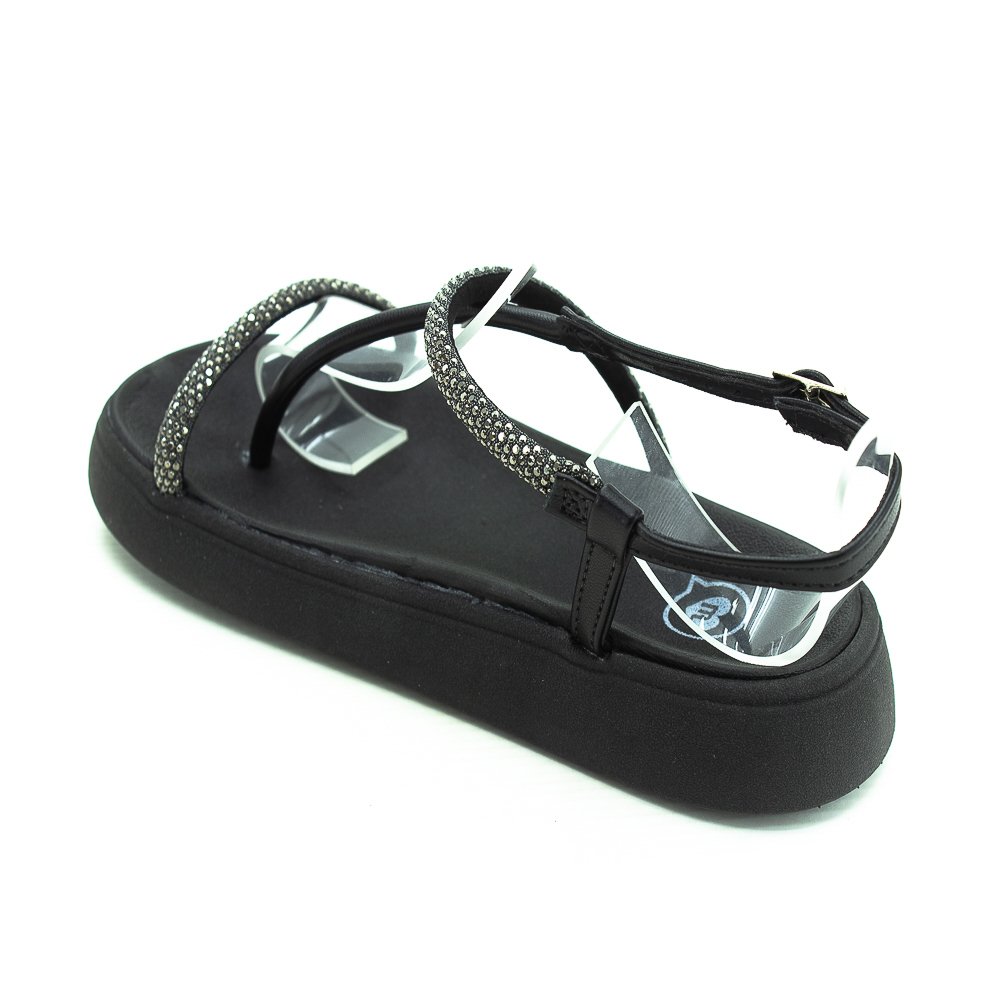 Sandália Infantil Menina Molekinha 2358.107 - Preto Preto 4