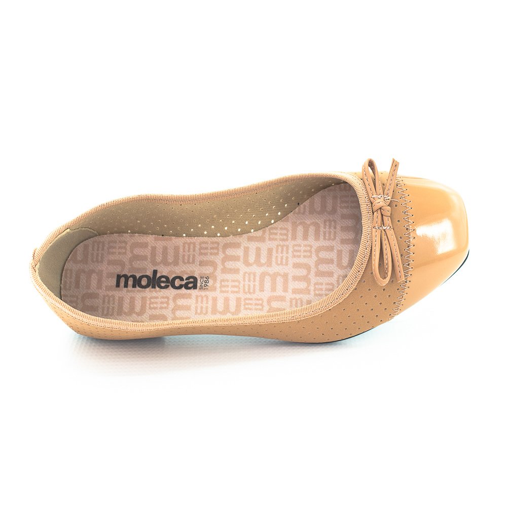 Sapatilha Feminina Moleca 5729.110 - Nude Bege 5