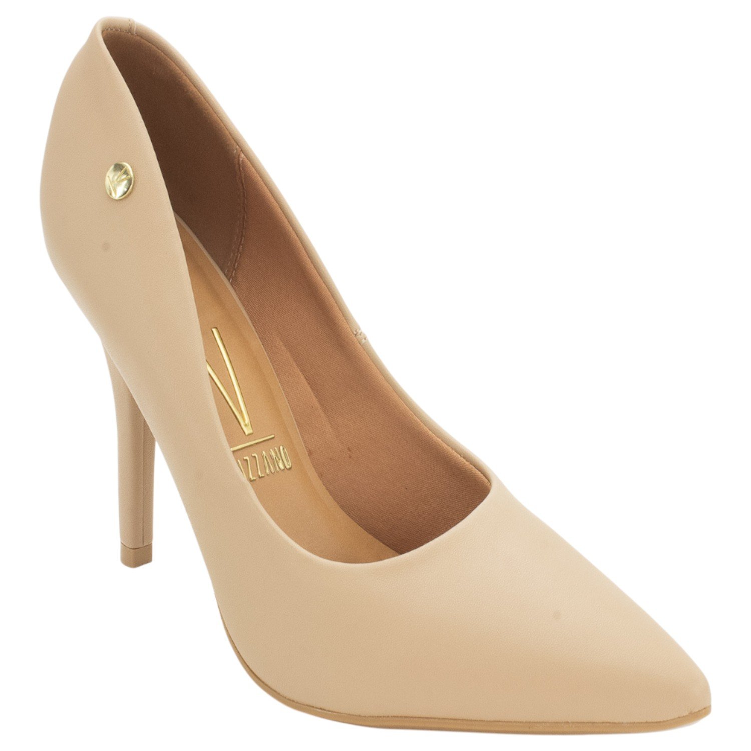 Scarpin Feminino Vizzano 1184.1101 - Bege Bege 2
