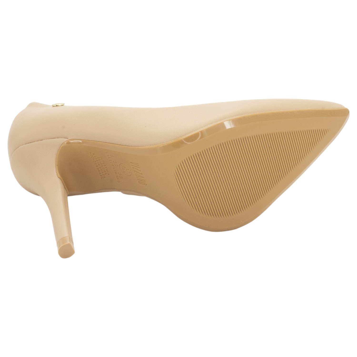 Scarpin Feminino Vizzano 1184.1101 - Bege Bege 4