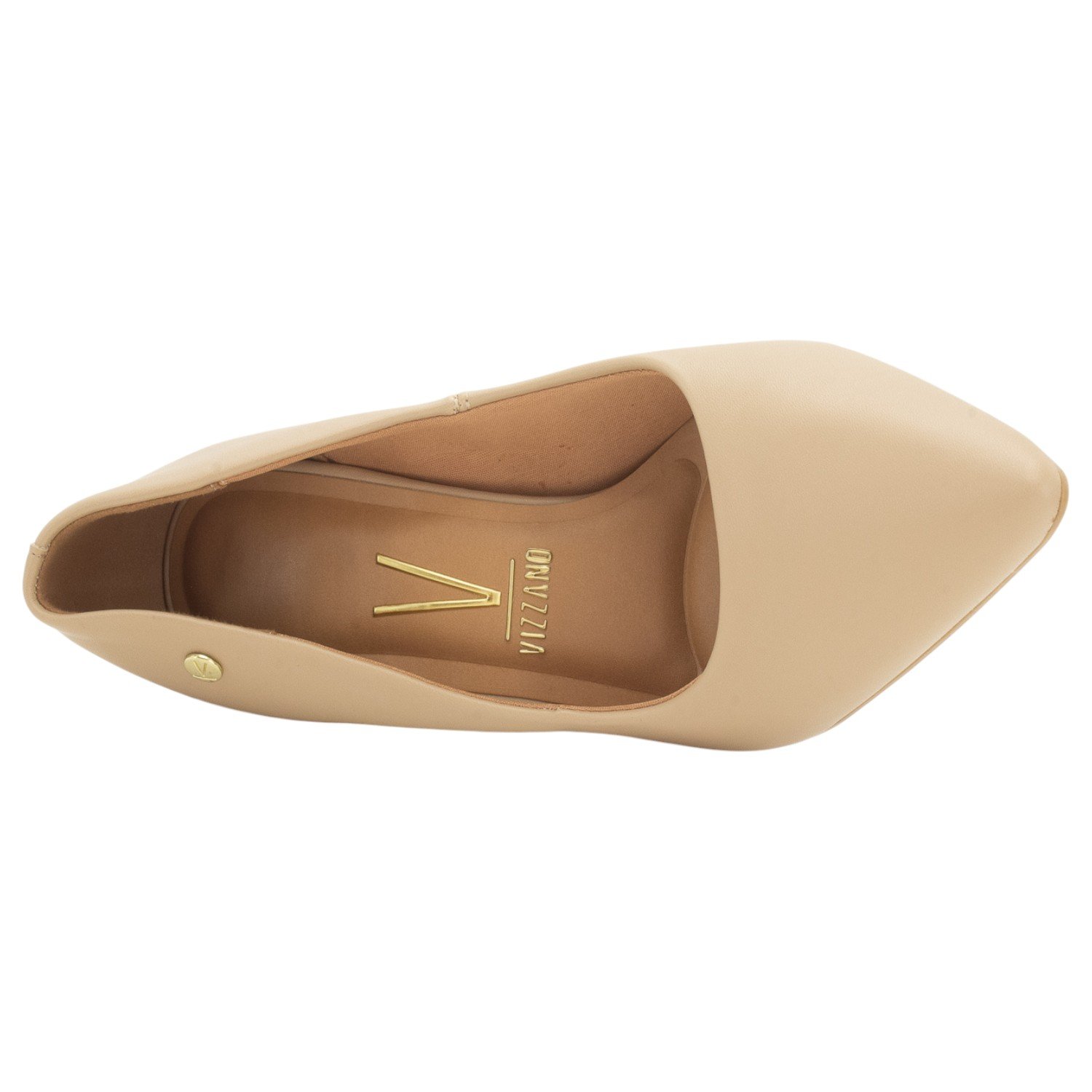 Scarpin Feminino Vizzano 1184.1101 - Bege Bege 5