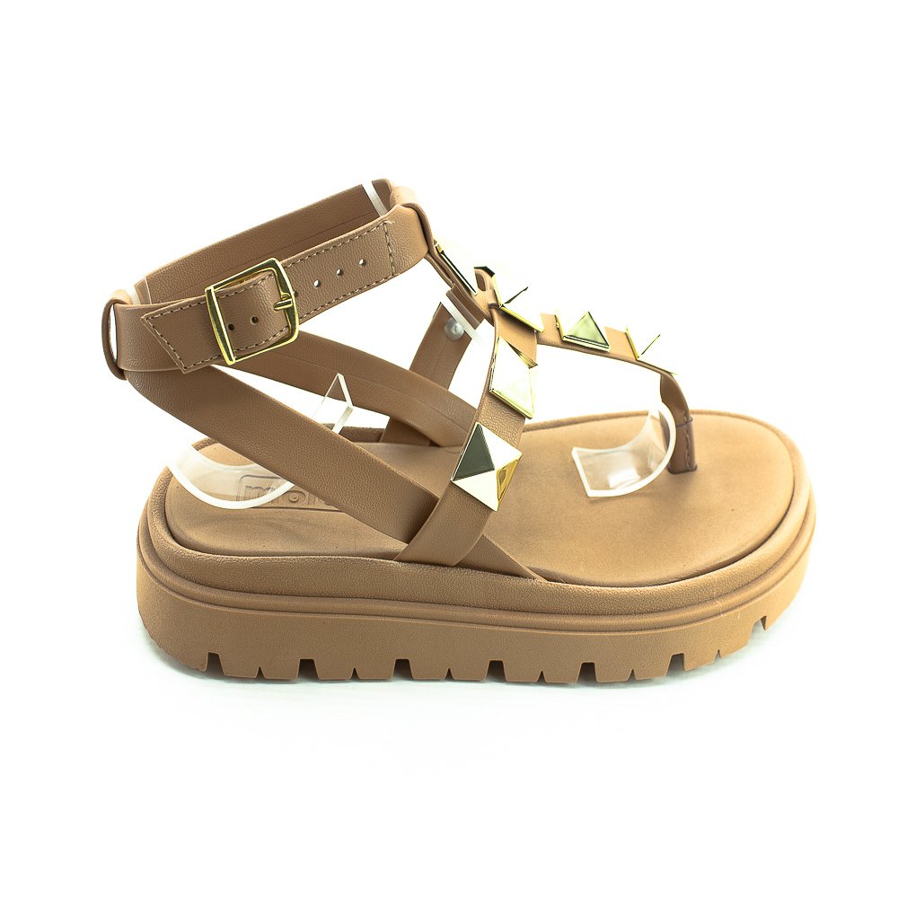 Sandália Feminina Moleca 5504.102 - Nude