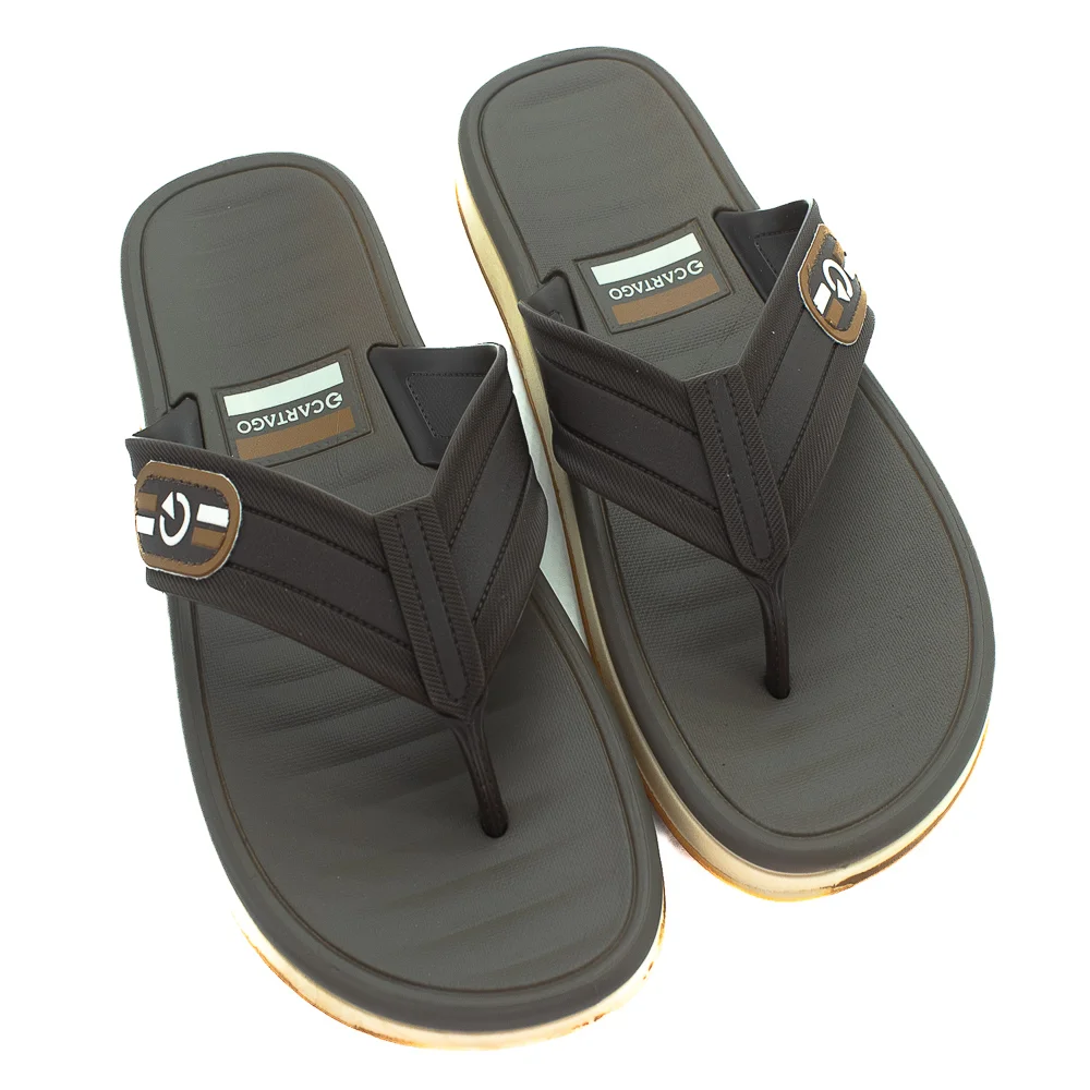 Chinelo Masculino Cartago Paris II - Marrom