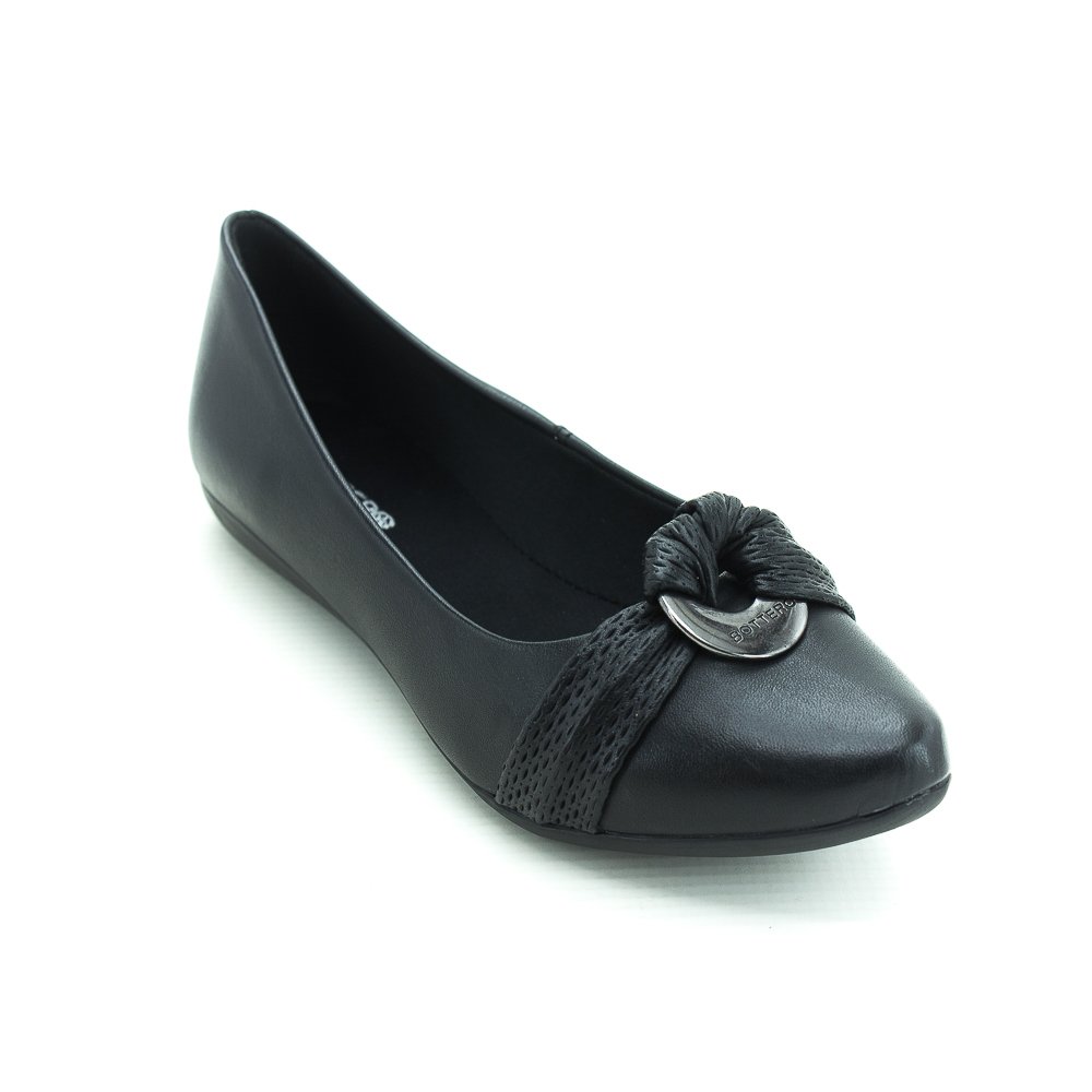 Sapatilha Feminina Bottero Botdogs Verão XXIII - Preto Preto 2