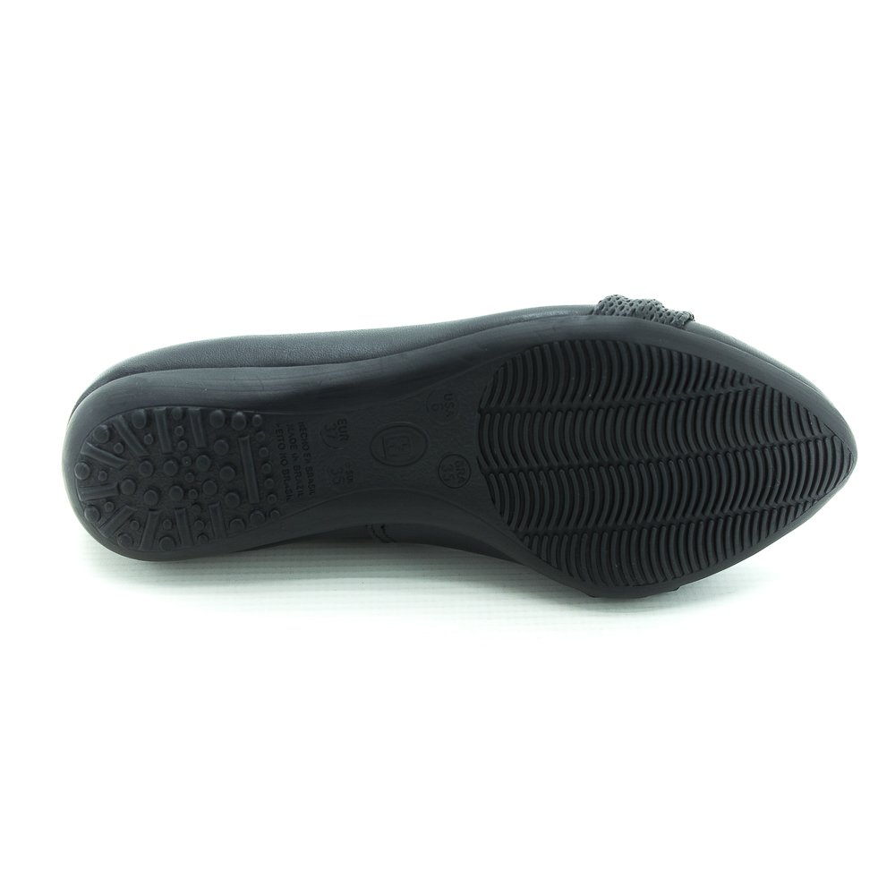 Sapatilha Feminina Bottero Botdogs Verão XXIII - Preto Preto 4