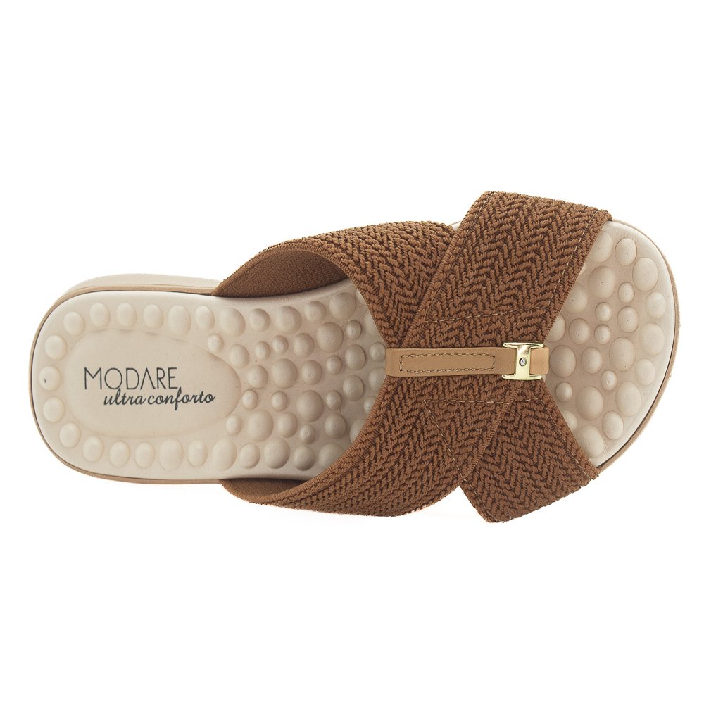 Tamanco Feminino Modare 7142.101 - Marrom Marrom 5