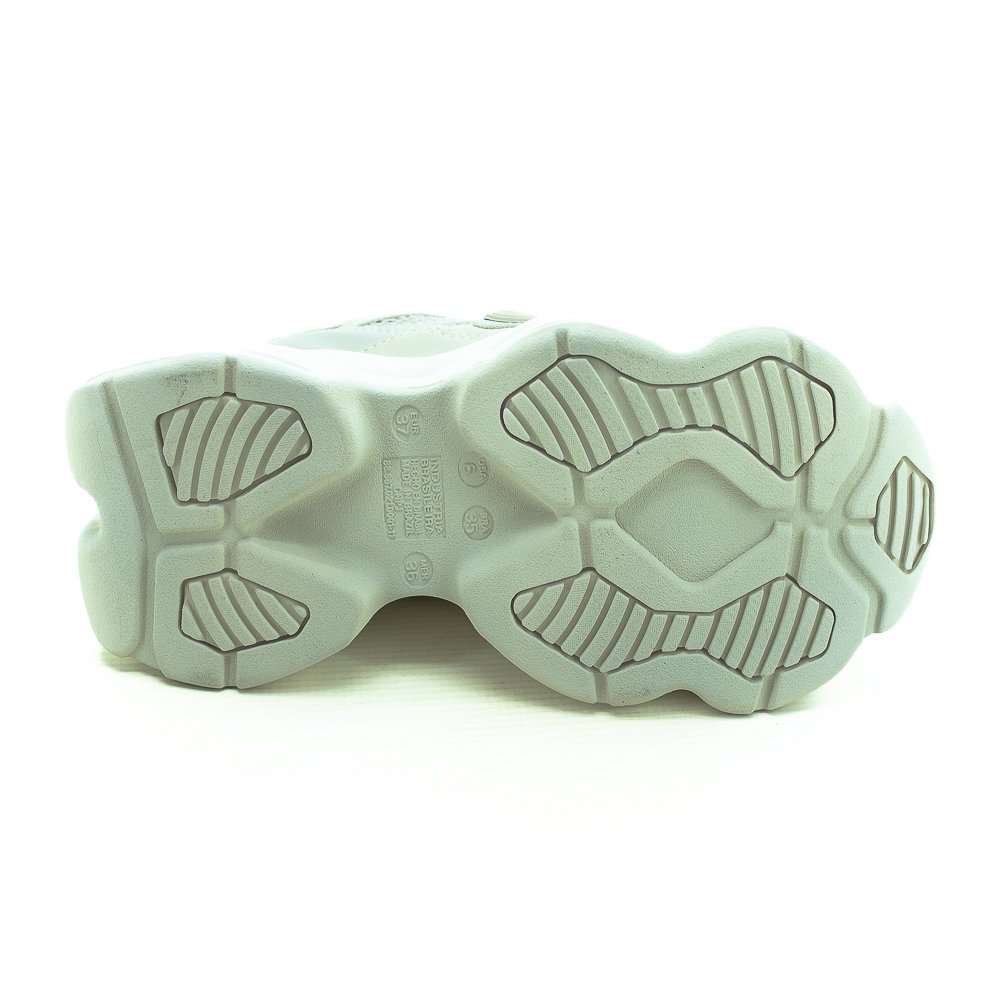 Tênis Feminino Via Marte 158-002-02 - Off White Branco 4