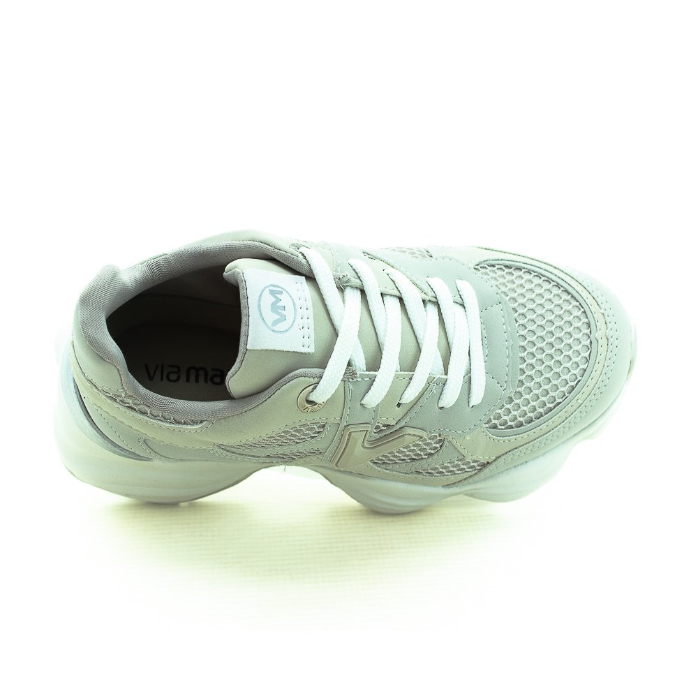 Tênis Feminino Via Marte 158-002-02 - Off White Branco 5