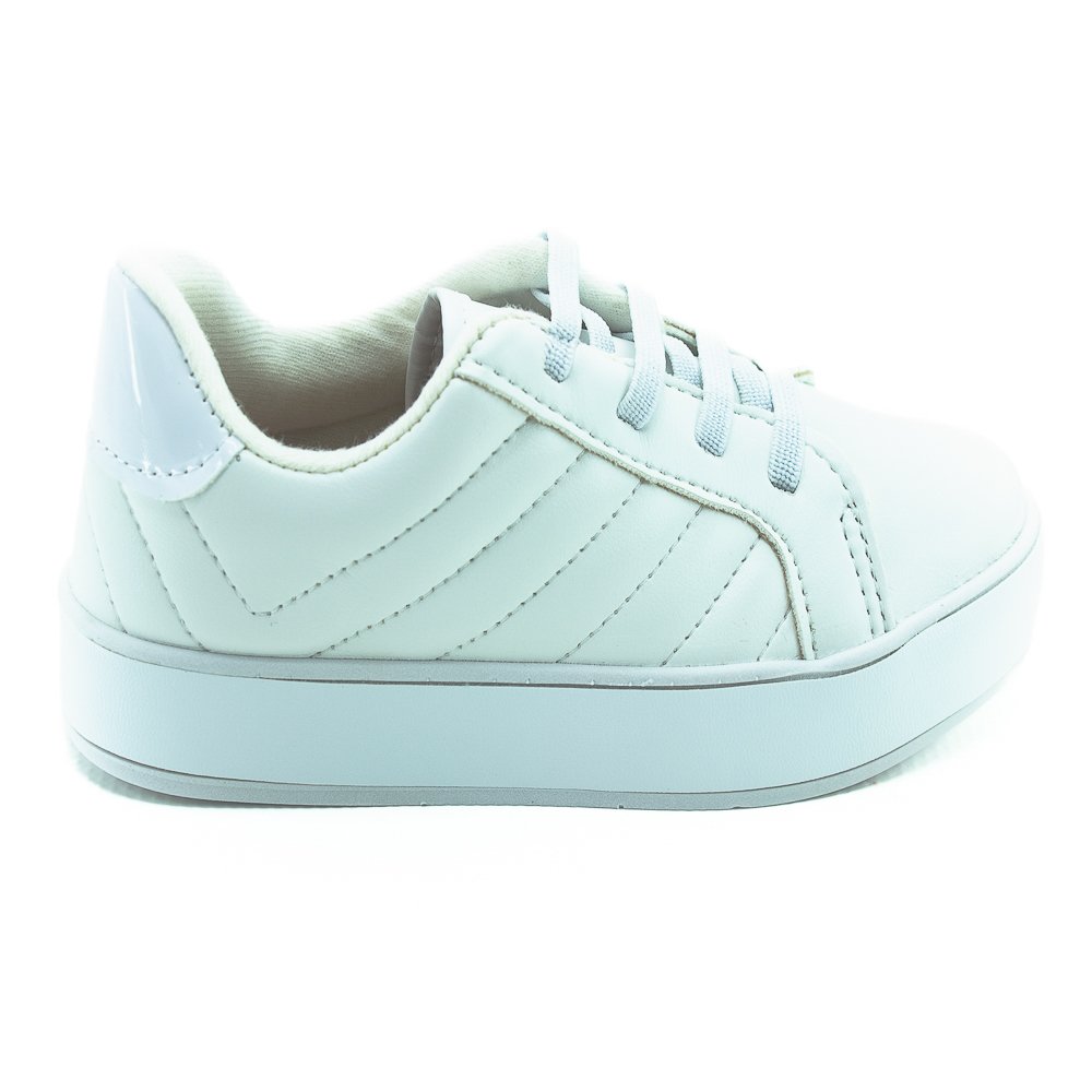 Tênis Infantil Menina Molekinha 2520.147 - Branco