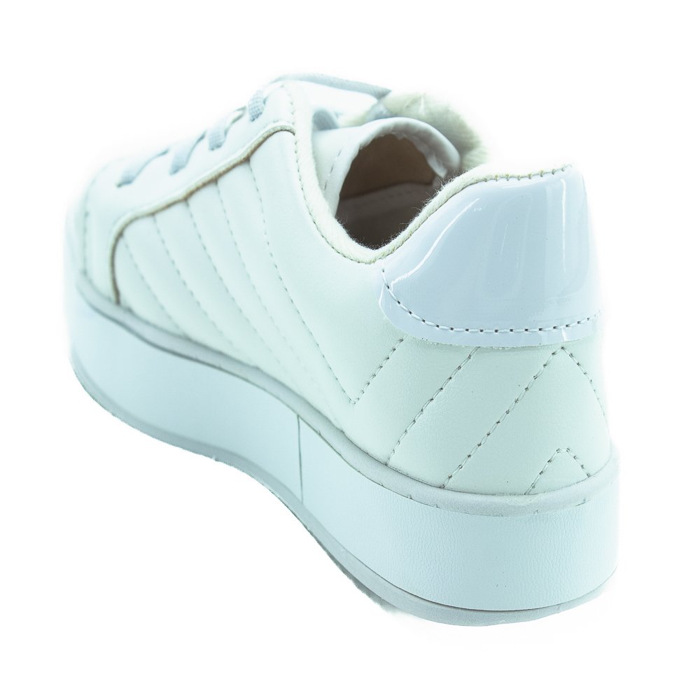 Tênis Infantil Menina Molekinha 2520.147 - Branco Branco 3