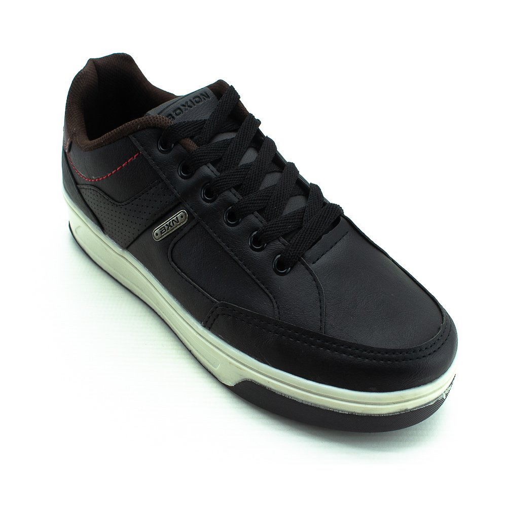 Sapatênis Masculino Boxion 5140 - Preto Preto 3