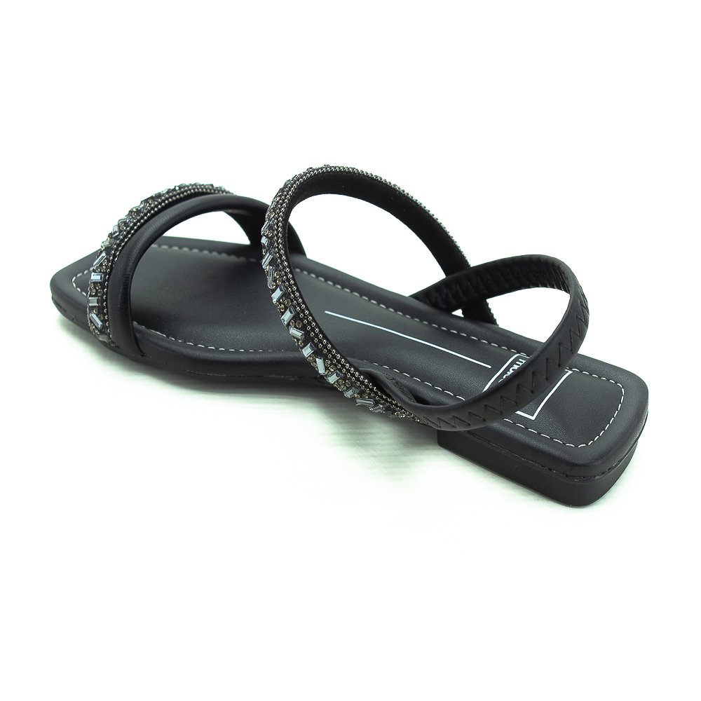 Sandália Feminina Moleca 5462.111 - Preto Preto 3