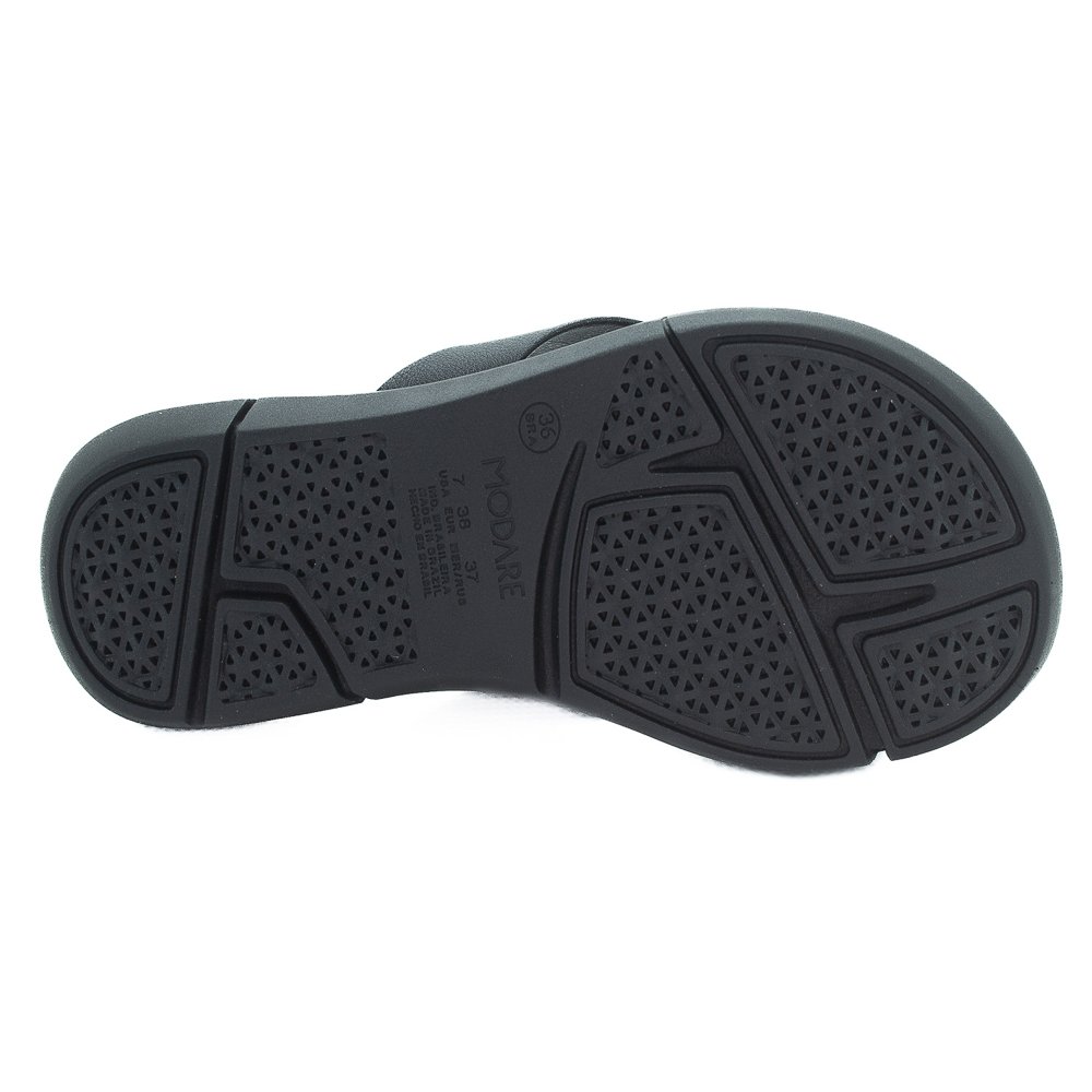 Chinelo Feminino Modare 7142.106 - Preto Preto 4