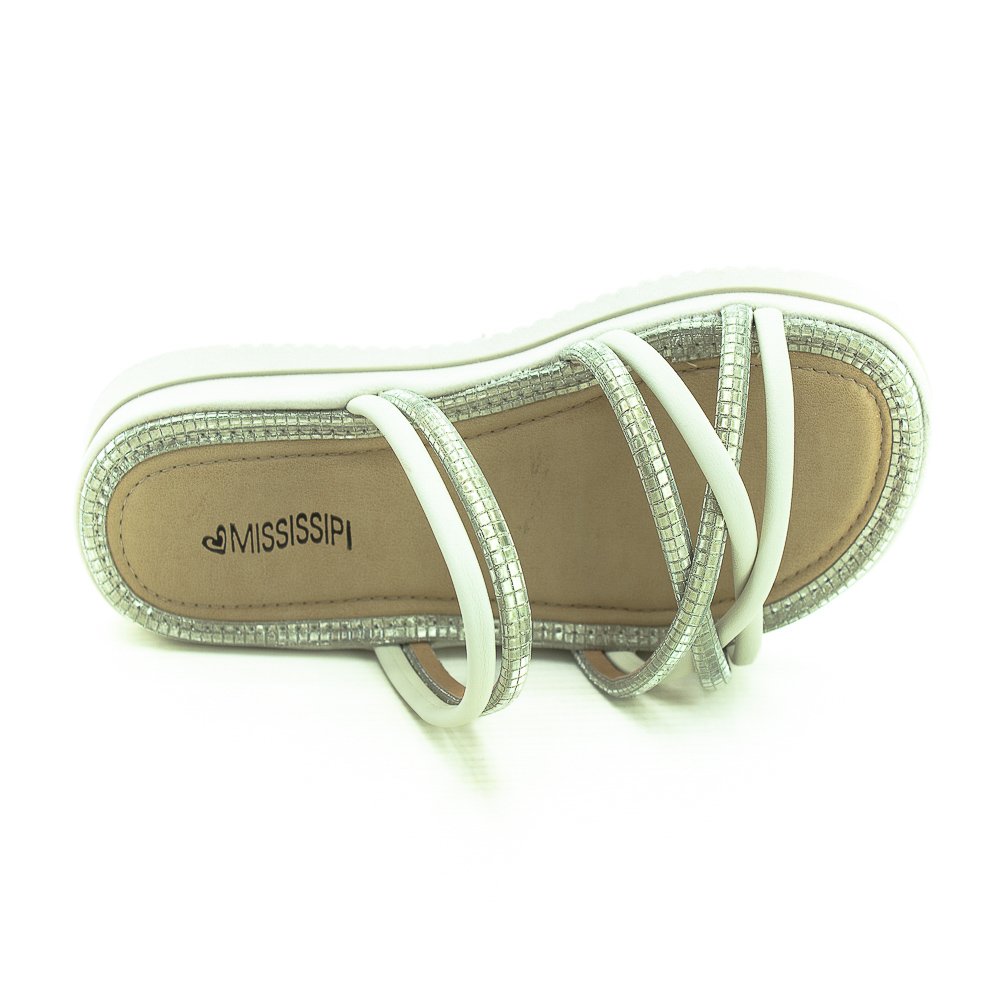 Papete Feminina Mississipi Mb221 - Off White Branco 5