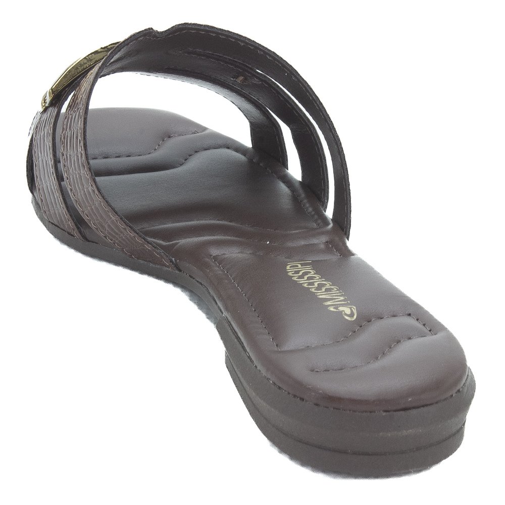 Rasteira Feminina Mississipi MF693 - Marrom Marrom 3