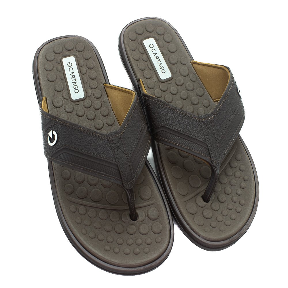 Chinelo Masculino Cartago Veneto Ii - Marrom
