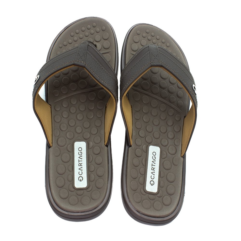 Chinelo Masculino Cartago Veneto Ii - Marrom Marrom 3