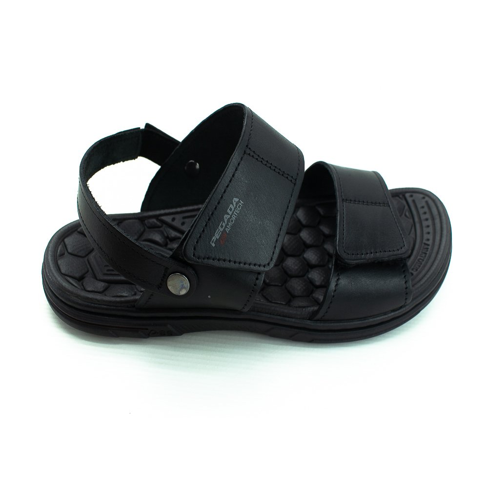 Sandália Masculina Pegada 133303-03 - Preto